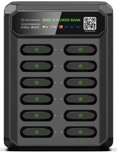 12-slot charging station