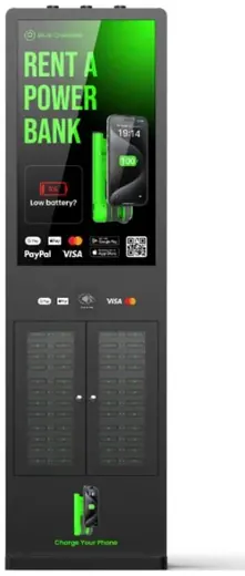 48-slot waterproof charging station with screen