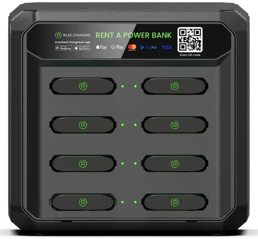 8-slot charging station