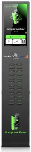 24-slot charging station with touch screen