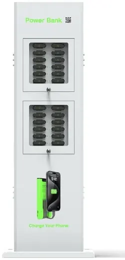 24-slot waterproof charging station
