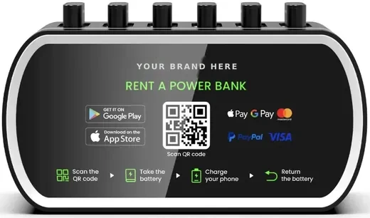 6-slot charging station