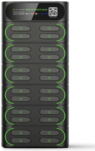 24-slot charging station