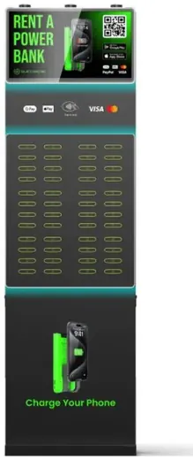 48-slot charging station with screen